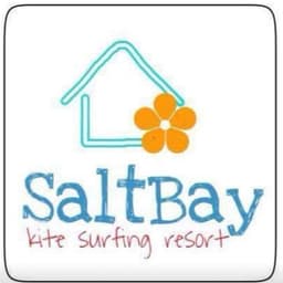 The original hand-drawn SaltBay logo
